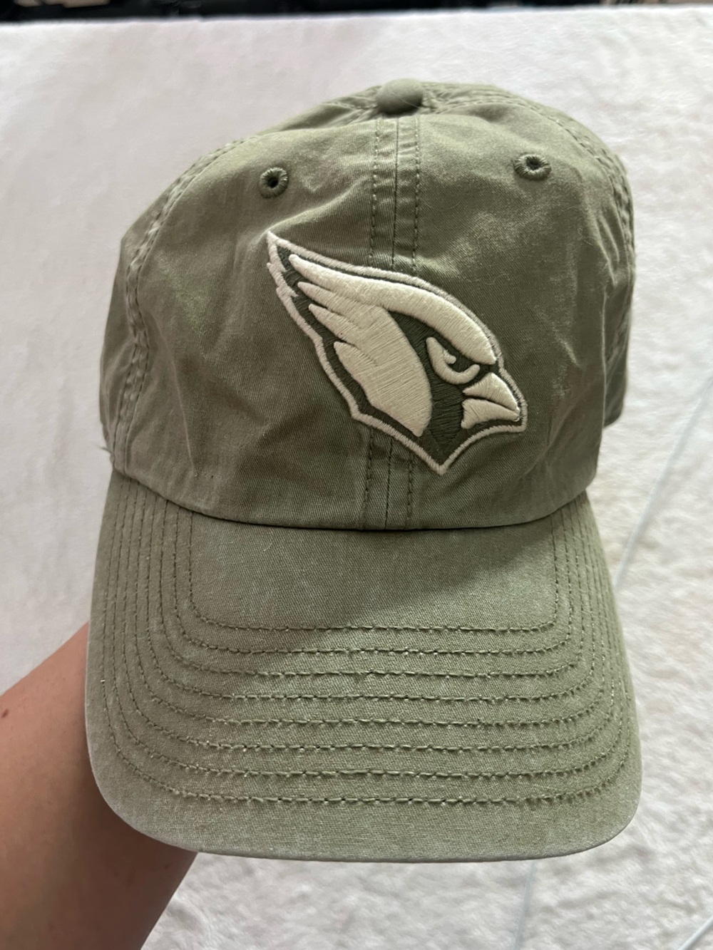 NFL ARIZONA CARDINALS '47 ONYX CLEAN UP ADJUSTABLE HAT
Olive Cotton Baseball Cap